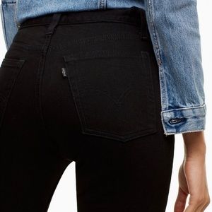 Aritzia x LEVIS WEDGIE jeans Ultra Black | Aritzia exclusive | classic pants